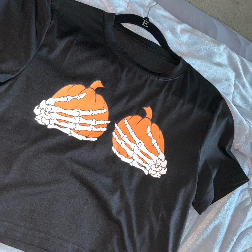 Halloween Crop Top